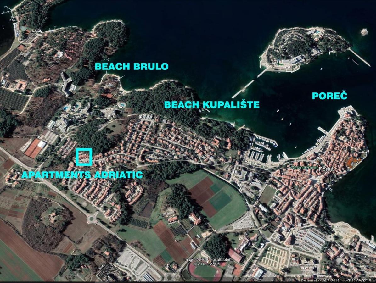Apartments Porec Beach Area Simo Exterior foto